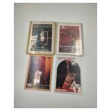 4 Michael Jordan Basketball Cards