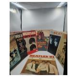 6 Beatles Vinyl Record Albums