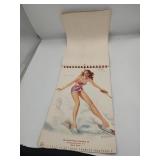 1949 Pinup Girl Calendar for Brooks-Fisher Company