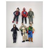 6 GI Joe Action Figures