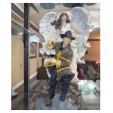 Figurine of Firefighter with Angel
