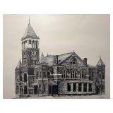 Framed Print of Old Anderson Co. Courthouse
