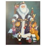 D. Morgan 1992 Santa Claus Print