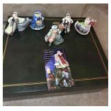 Thomas Kinkade Santa Figurine Set of 24