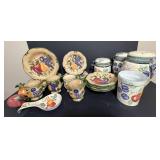 Hand-Painted Ceramic Dinnerware Set