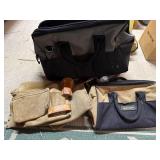 Tool Bags and Leather Tool Belt