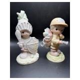 Precious Moments Figurine Pair