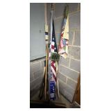 Flags, Flagpole, and Tools