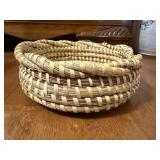 Handwoven Sweetgrass Basket