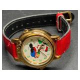 Lorus Mickey Mouse Santa Wristwatch
