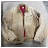 Carhartt Tan Corduroy-Lined Jacket