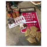 Firefighter Memorabilia Assortment