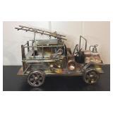 Berkeley Designs Metal Model Fire Truck Music Box