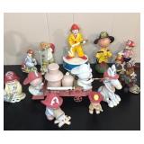 Ceramic Firefighter Figurines