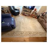 Neutral-Toned Wool Area Rug