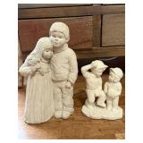 Two Bisque Figurines of Children