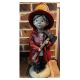 1993 Homco Firefighter Figurine