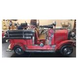 Tin Fire Truck Model from Marshallï¿½s