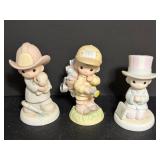 Precious Moments Figurine Trio