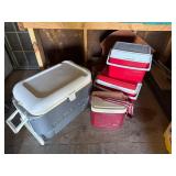 Igloo and Coleman Coolers