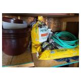 Gardening Supplies Lot with Planters