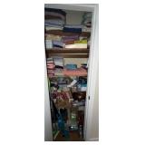 Contents of Hallway Storage Closet