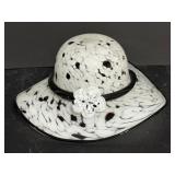 Murano-Style Art Glass Hat Sculpture