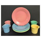 8pc Homer Laughlin Fiesta Ware Set