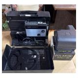 Argus Showmaster Super 8 Projector and Polaroid ca