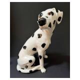 Ceramic Dalmatian Dog Figurine