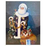 1993 D. Morgan Santa Claus Print