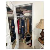Closet Lot With Assorted Clothing