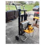 Dewalt 14' Chop Saw on Delta Miter Saw Stand
