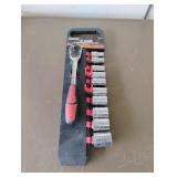 Task Force 1/2' Drive Ratchet & Socket Set