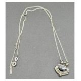 Sterling Silver Pendant With Chain