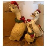 Holiday Duck Figurine Trio