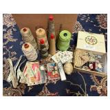 Various Vintage Sewing Supplies