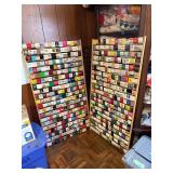 Matchbook Collection on Display Boards