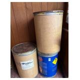 3 Empty Industrial Containers