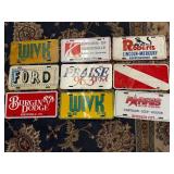 Advertising License Plates