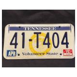 Tennessee License Plate Volunteer State 1979