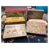 Vintage Chocolate & Cigar Boxes