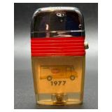 1977 Chrome and Acrylic Pocket Lighter