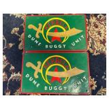 Kerbey Dune Buggy Unit Metal License Plates