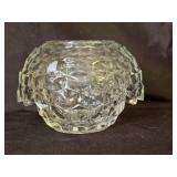 Fostoria Clear Glass Part Fairy Lamp