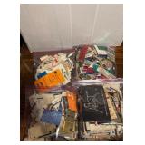 Four Bags of Matchbook Collections
