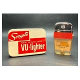1977 Scripto VU-Lighter with Tin Case