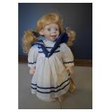 'Melissa' 12' Porcelain Doll