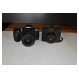 Minolta Maxxum 400si & Ansco Pioneer Cameras