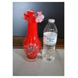Stevens & Williams Art Glass Vase MCM